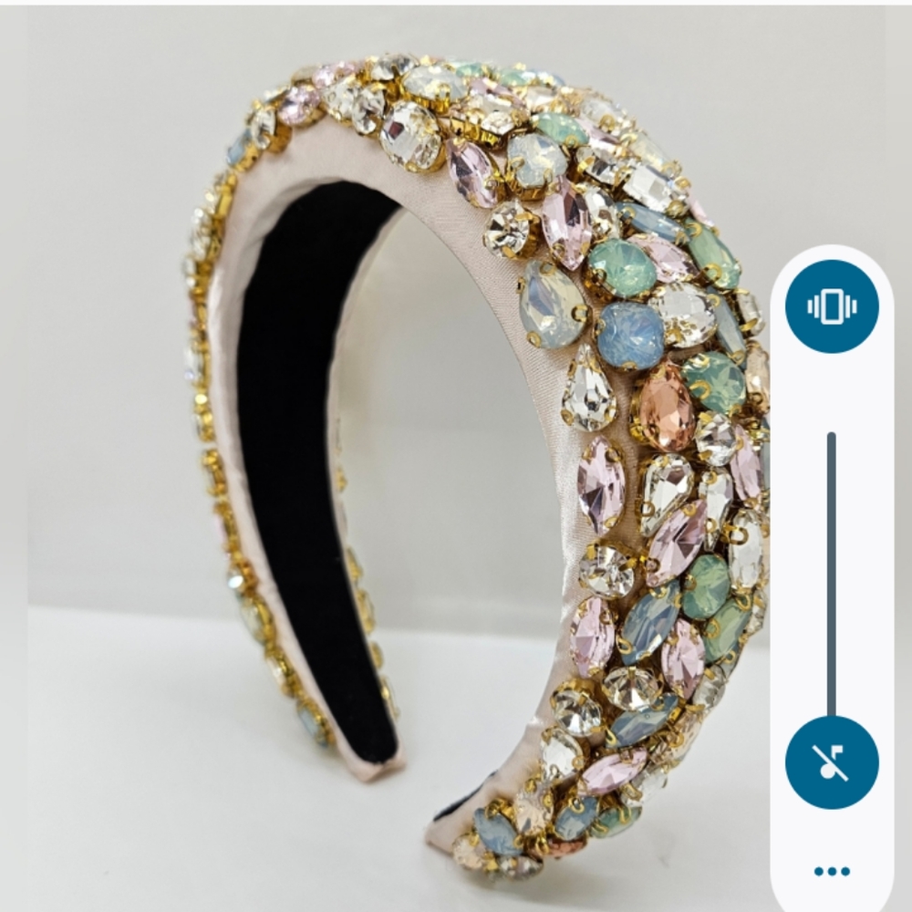 Headband Handmade Rhinestone NWOT